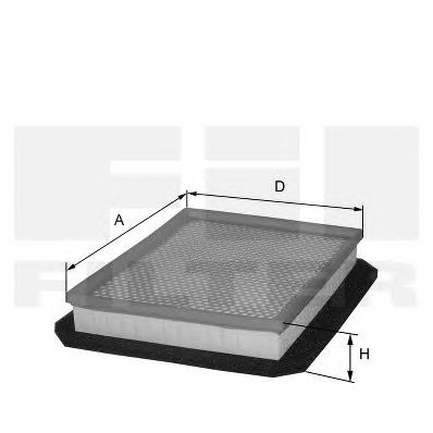FIL FILTER hp2256 -  Воздушный фильтр